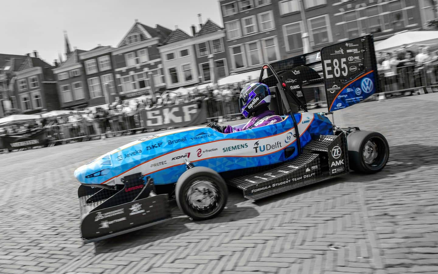 Image of a Formula Student Team Delft racing car