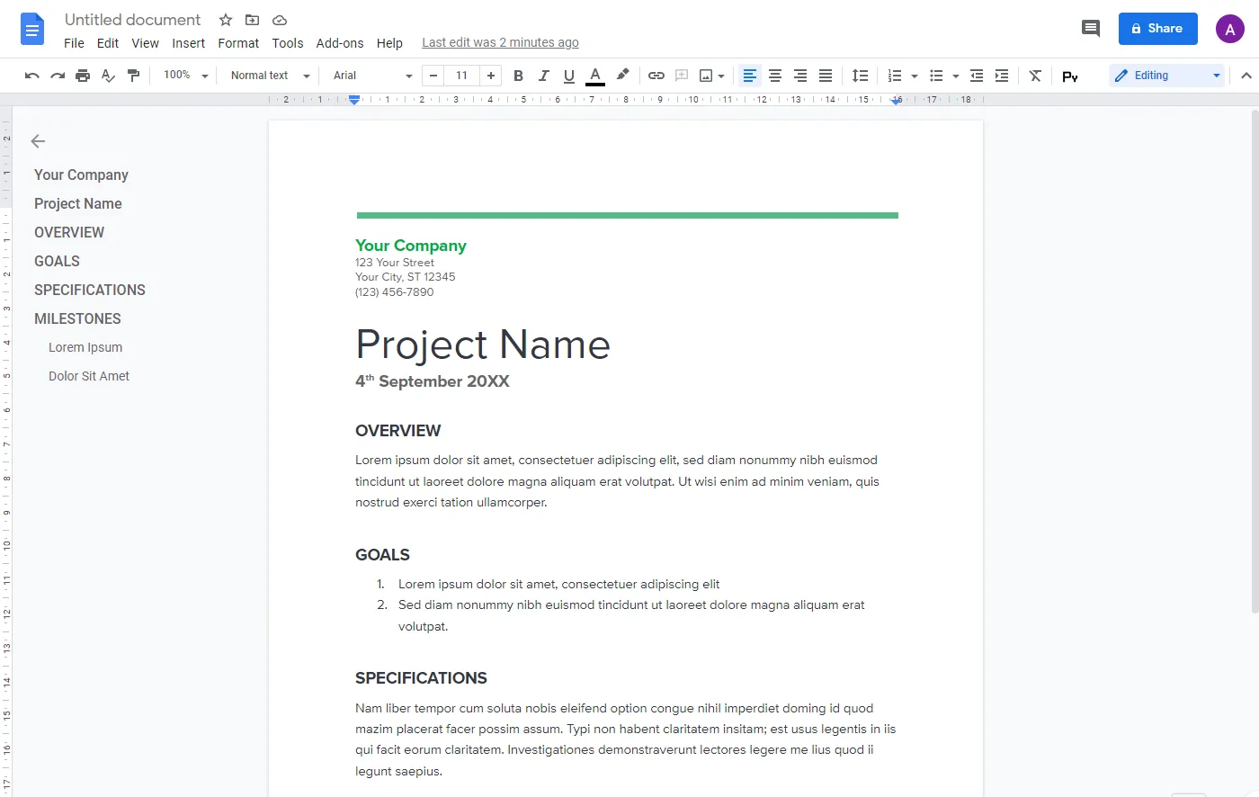 OneNote-Alternative Google Docs