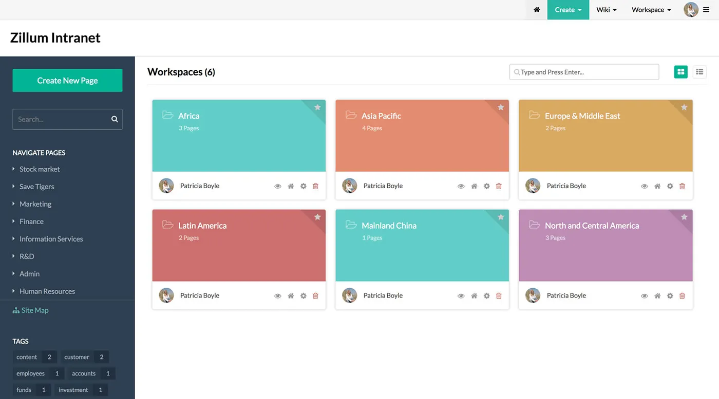 Wiki-Software Zoho Wiki