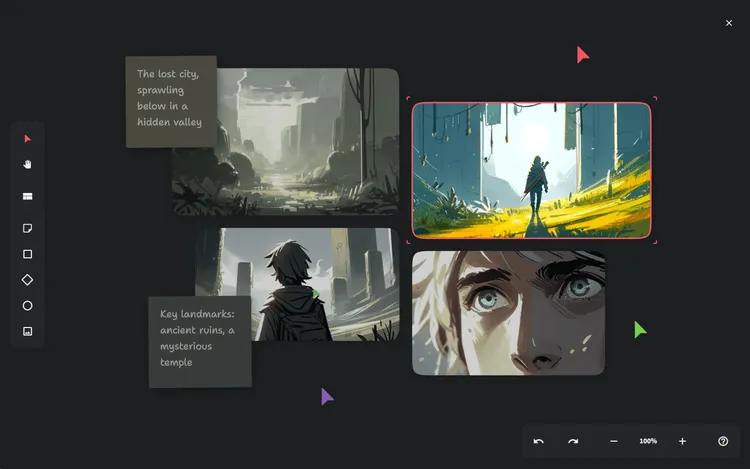 Game design document concept art