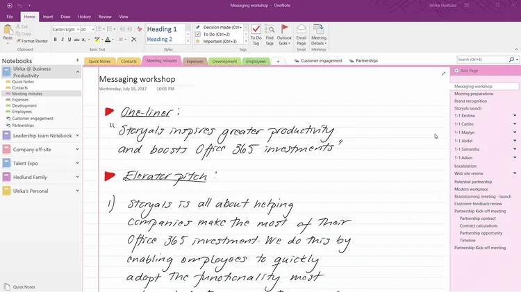 Roam Research alternative Microsoft OneNote