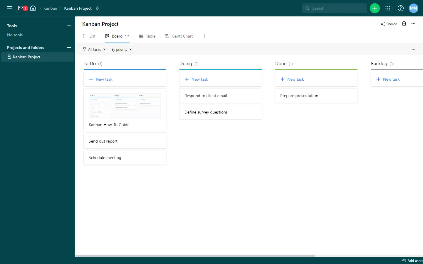 Projektmanagement-Tool Wrike