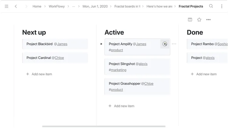 Roam Research alternative Workflowy