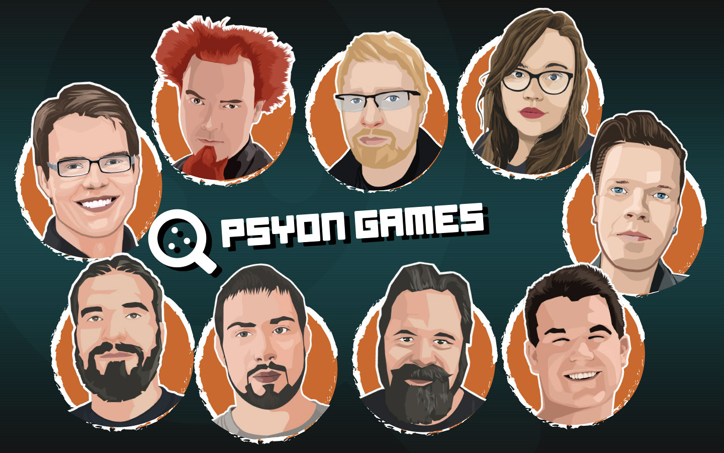 Image of Psyon Games team members